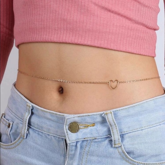 Jewelry - Open Heart Waist Chain